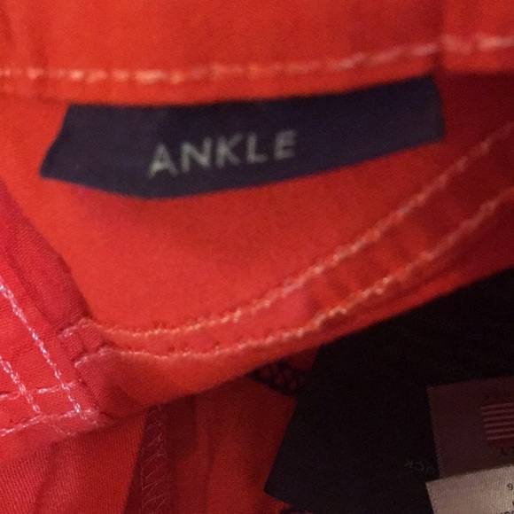 NWOT NYDJ Orange Ankle Jeans - Picture 16 of 16